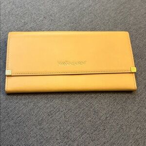 Yves Saint Laurent Tan Wallet